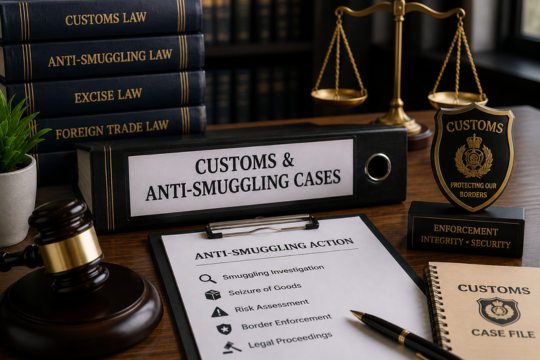 Customs & Anti-Smuggling Cases - DRI Investigations, Customs Duty Disputes, CESTAT, High Court & Supreme Court